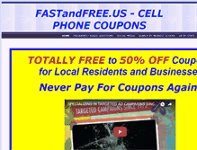 Tablet Screenshot of fastandfree.us