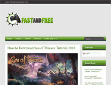 Tablet Screenshot of fastandfree.org